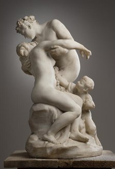 Bacchus And Ariadne, 1894. Creator: Jules Dalou.