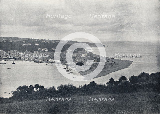 'Teignmouth - General View of the Dene', 1895. Artist: Unknown.