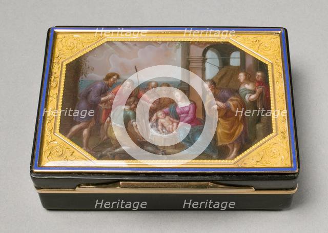 Snuff Box , c. 1810-20. Creator: Pierre-André Montauban (French).