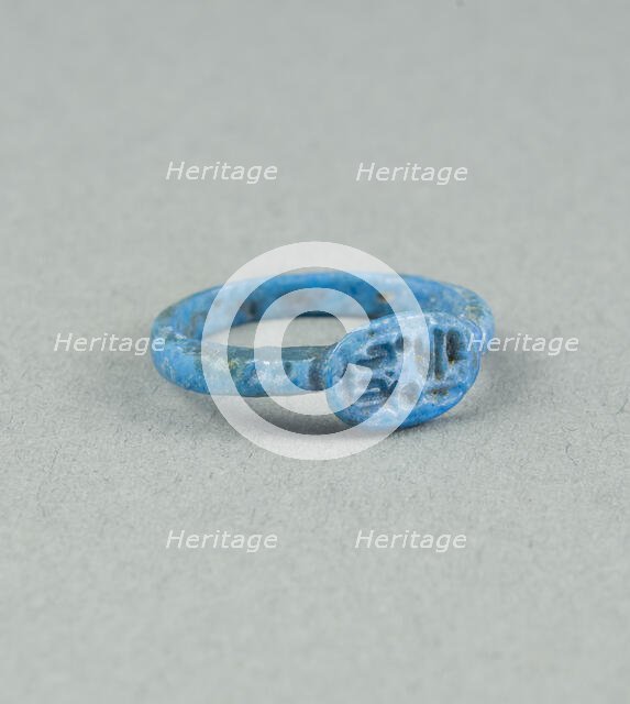 Ring: Ramesses (II), Beloved of Amun, Egypt, New Kingdom, Dynasty 19, reign of Ramesses II... Creator: Unknown.