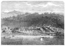 The town of Morant, Morant Bay, Jamaica, 1865. Creator: Unknown.