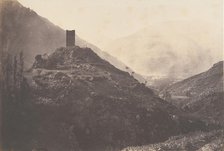 Vue de la Vallée de Luchon prise de la tour de Castelvieilh, 1853. Creator: Joseph Vigier.