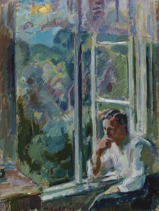 By the Window, 1919. Creator: Magnus Enckell.