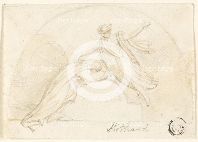 Design for Funerary Monument, n.d. Creator: John Flaxman.