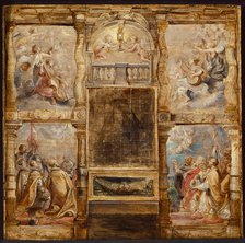 The Adoration of the Eucharist, c. 1626. Creator: Peter Paul Rubens.