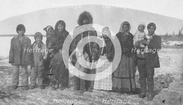 Indian families, between c1900 and c1930. Creator: Unknown.