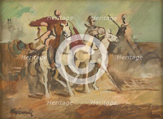 Riders, 1938. Creator: Cyprian Majernik.