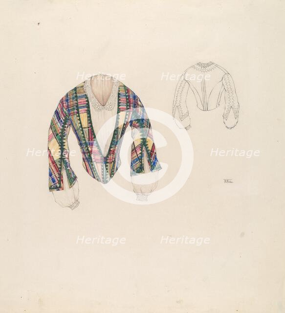 Jacket, c. 1937. Creator: Arelia Arbo.