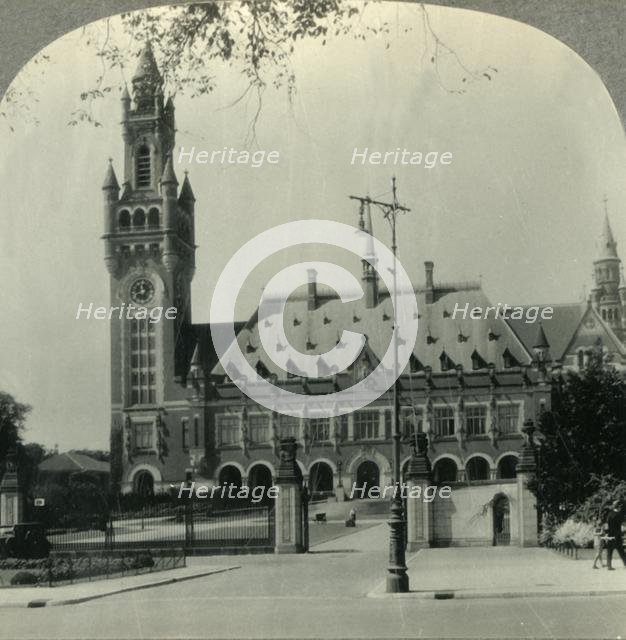 'The Peace Palace, The Hague, Netherlands', c1930s. Creator: Unknown.