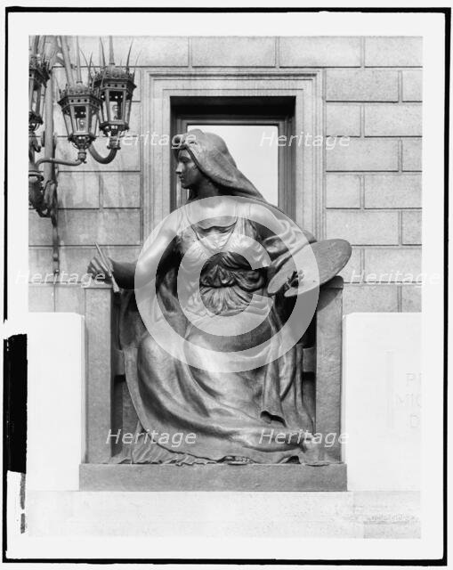 Art, Boston Public Library, Boston, Mass., c.between 1910 and 1920. Creator: Unknown.