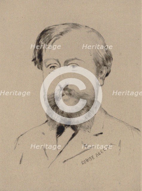 Portrait of the composer Léo Delibes (1836-1891).