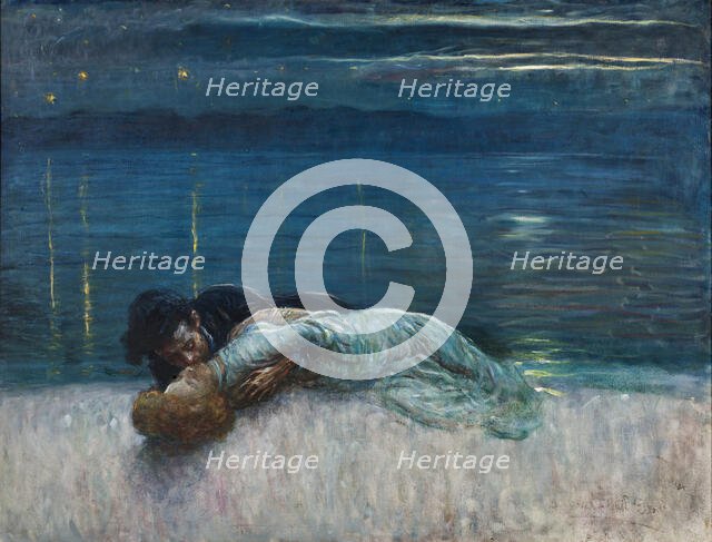 Stelle cadenti (Shooting Stars), 1925-1941. Creator: Dall'Oca Bianca, Angelo (1858-1942).