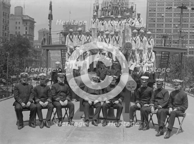 Officers of the U.S.S. Recruit, 1917 Creator: Bain News Service.