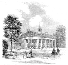 Mount Vernon, the residence of Washington, visited by the Prince of Wales on the 5th of Oct, 1860. Creator: Unknown.