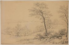 View of the Hudson River, 19th century. Creator: John William Casilear.