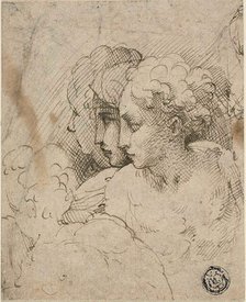 Female Heads, 1535/40. Creator: Parmigianino.