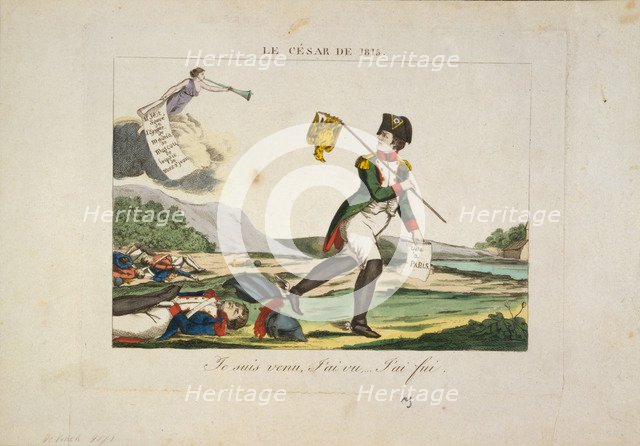 Le César de 1815 (Napoleon as Caesar of 1815), 1815. Artist: Anonymous  