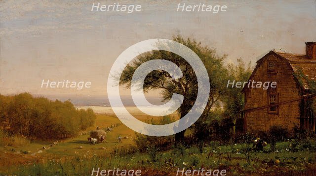 A Home by the Seaside (image 2 of 2), c1872. Creator: Worthington Whittredge.