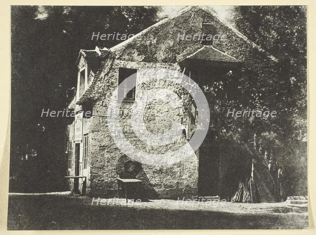 Le Moulin: Paul Restauranteur, 1842/50, printed 1965. Creator: Hippolyte Bayard.