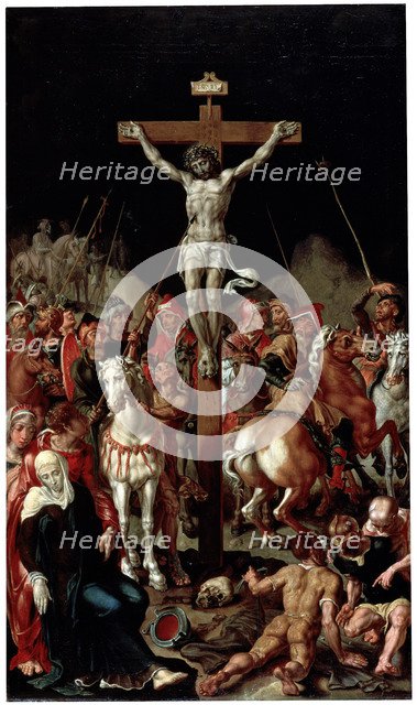 'Calvary', between 1545 and 1550. Artist: Maerten van Heemskerck