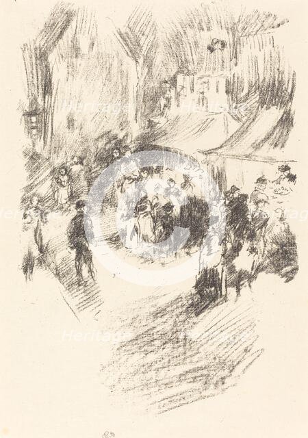 The Fair, 1895/1896. Creator: James Abbott McNeill Whistler.