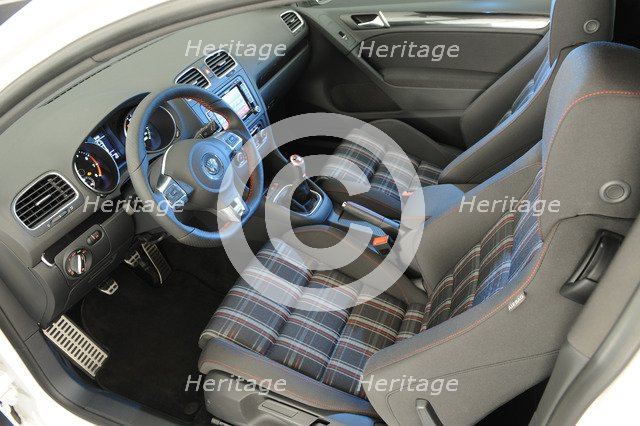 VW Golf GTI mk 6 2008. Artist: Simon Clay.