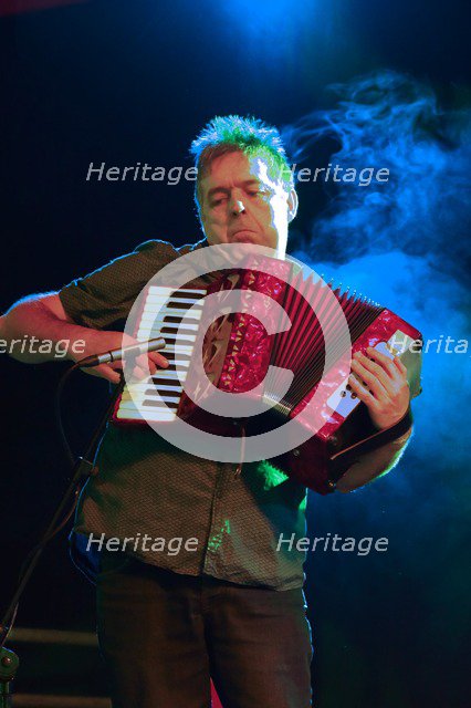 Huw Warren, Love Supreme Jazz Festival, Glynde Place, East Sussex, 2015.  Creator: Brian O'Connor.