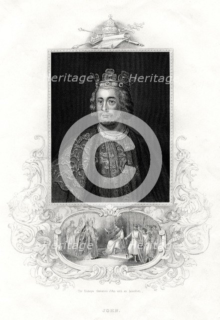 King John of England, 1860. Artist: Unknown