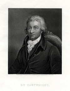 Edmund Cartwright, (1743-1823), British clergyman and inventor of the power loom,Artist: J Thomson