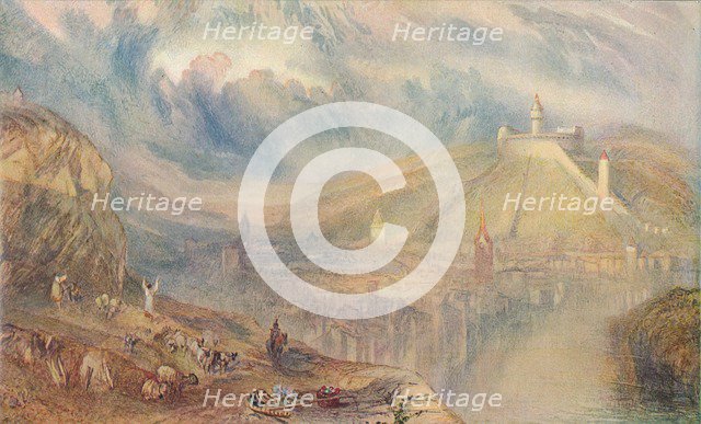 'Schaaffhausen: The Town', 1909. Artist: JMW Turner.