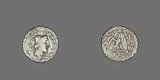 Denarius Serratus (Coin) Depicting the God Vulcan, 105 BCE. Creator: Unknown.