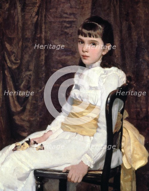 'A Little Girl', 1887. Artist: Cecilia Beaux