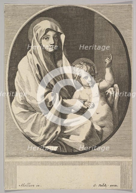 Virgin and Child. Creator: Gerald Valck.