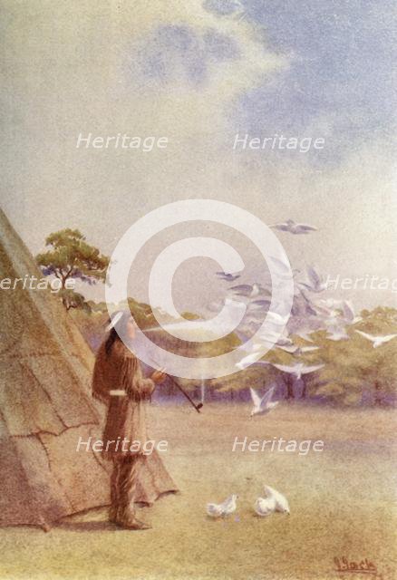 'Everything happened as the Man of Wood had predicted', 1914. Creator: Unknown.