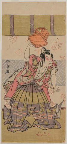 The Actor Ichikawa Raizo as Soga No Goro, mid-1770s. Creator: Katsukawa Shunsho (Japanese, 1726-1792).