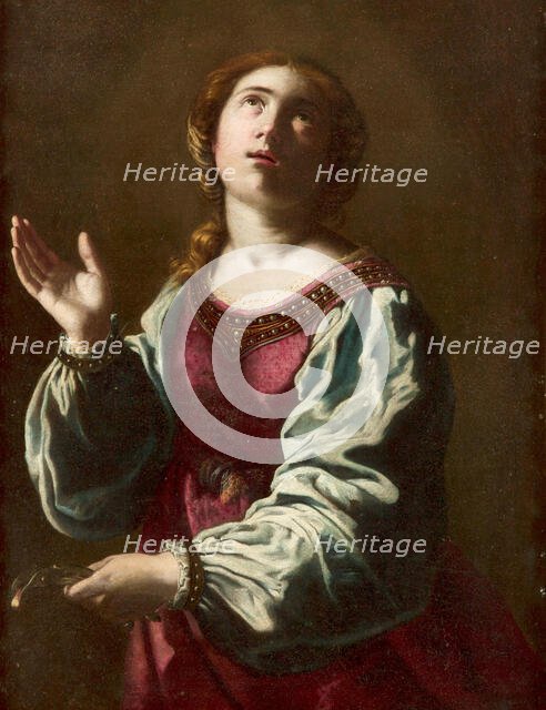 Saint Apollonia, 1642-1643. Creator: Gentileschi, Artemisia (1598-1653).