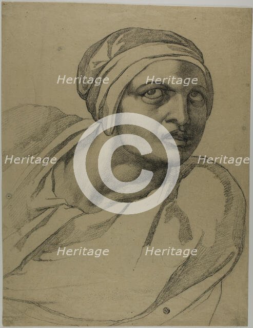 Half-Length Figure, n.d. Creator: Unknown.