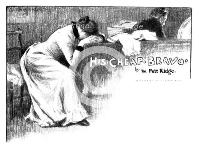 His Cheap Bravo, 1898. Creator: Unknown.