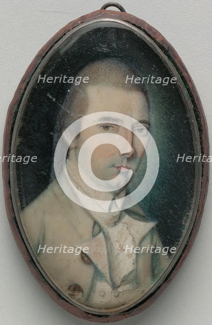 Portrait of a Gentleman, ca. 1785. Creator: William Verstille.