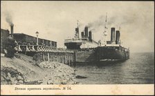 Summer pier for icebreakers, 1906. Creator: Unknown.