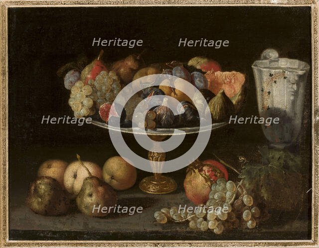 Vase with fruit of the south, Between 1600 and 1625. Creator: Galizia, Fede (1578-1630).