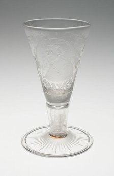 Wine Glass, Germany, Mid 18th century. Creator: Unknown.
