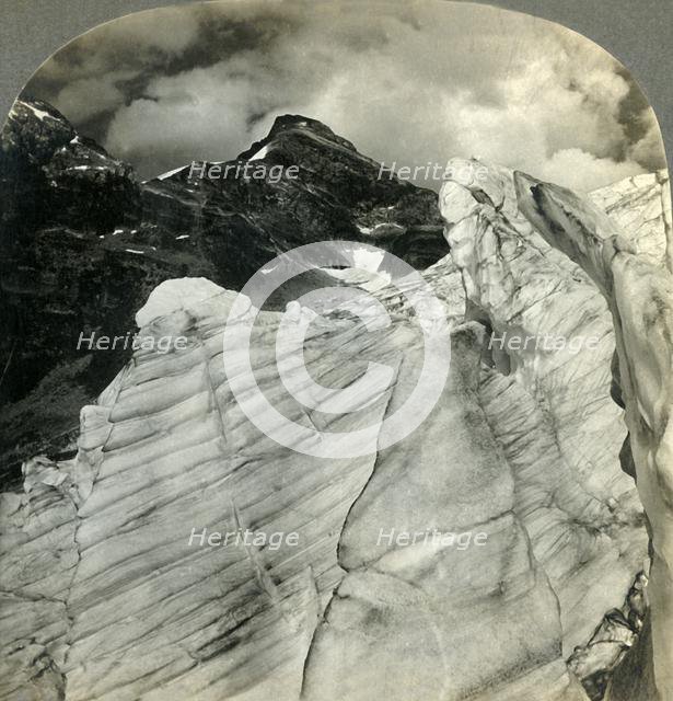 'Glacial View in the Canadian Rockies..., B.C., Canada', 1903. Creator: Unknown.