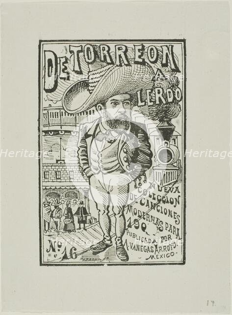 From Torreón to Lerdo, c. 1905. Creator: José Guadalupe Posada.