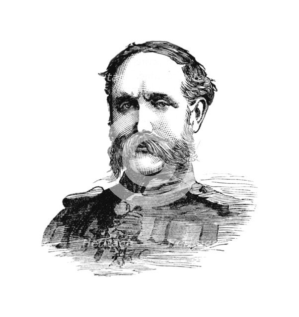 'Lieutenant-General Willis, Commanding the First Division', c1882. Artist: Unknown.