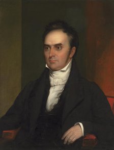 Daniel Webster, c. 1828. Creator: Chester Harding.