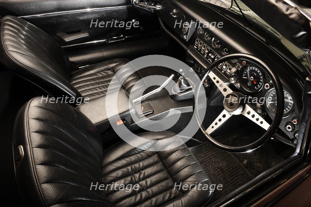 Jaguar E type 1974. Artist: Simon Clay.