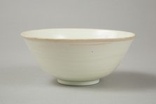 Qingbai glazed deep bowl, Yuan dynasty (1279-1368). Artist: Unknown.