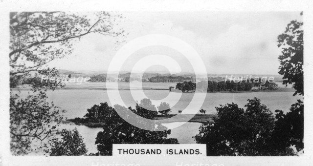 Thousand Islands, St Lawrence River, Canada, c1920s. Artist: Unknown
