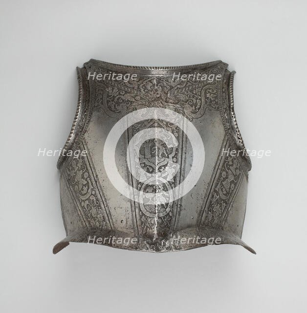 Breastplate, Milan, c. 1560, refashioned 1600-10. Creator: Unknown.